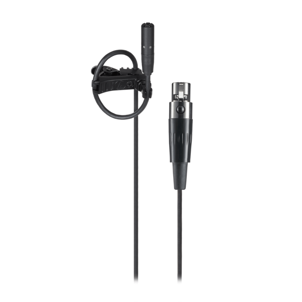 SUBMINIATURE CARDIOID CONDENSER LAPEL MICROPHONE WITH 55" CABLE TERMINATED WITH TA4F-TYPE